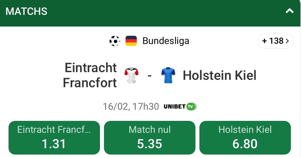 eintracht frankfurt holstein kiel live holstein kiel vs eintracht frankfurt matches eintracht frank