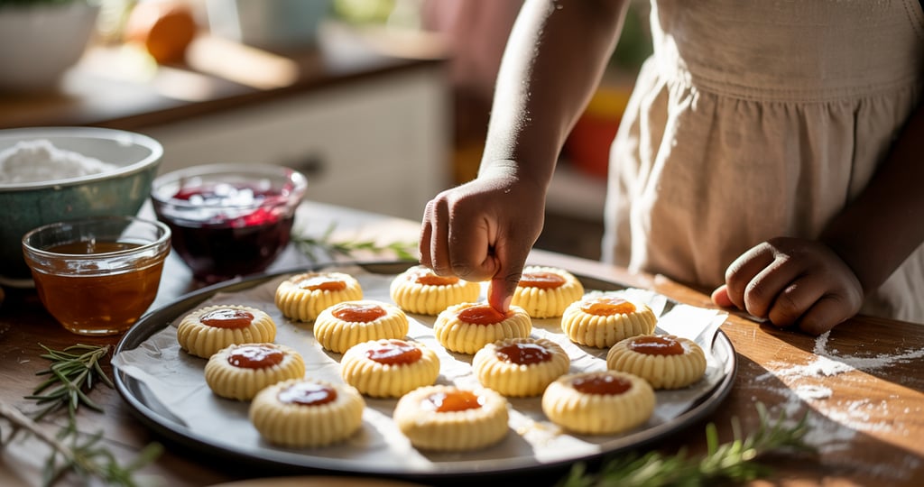 a person is holding a plate with food