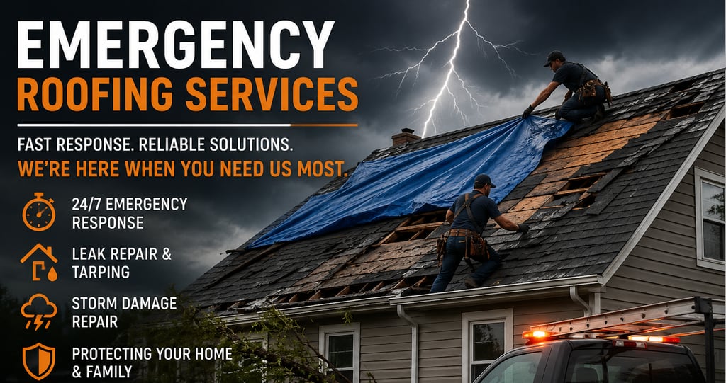 Emergency Roofing Services Tyler, TX