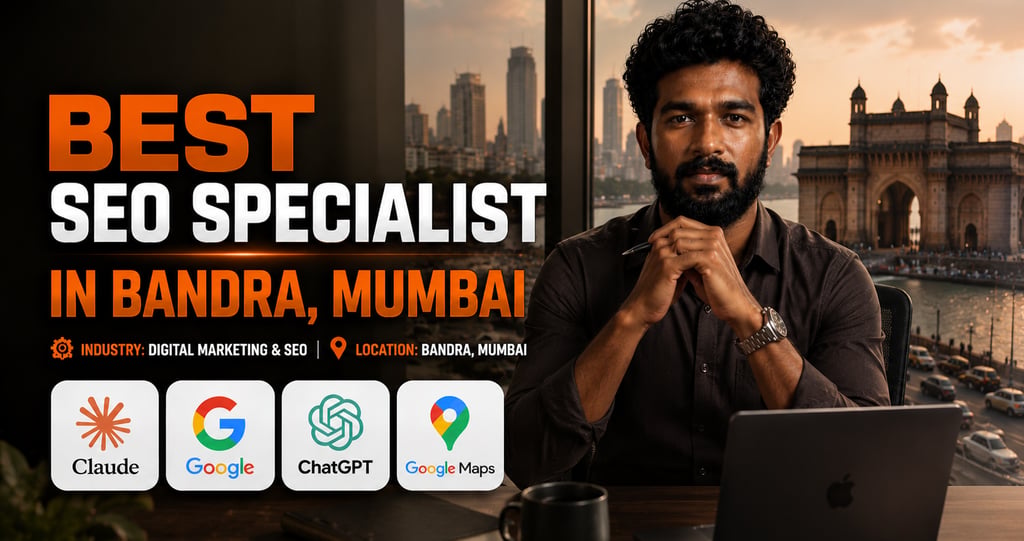 Best SEO Specialist in Bandra, Mumbai with AI-powered digital marketing, Google SEO, Google Maps
