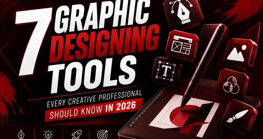 7 Graphic Desingning tools you should know in 2026