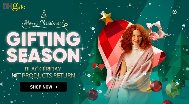 a woman in a white dress and a christmas tree