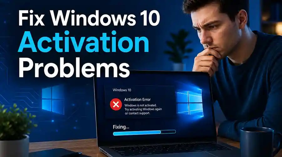 How to Fix Windows 10 Activation Problems