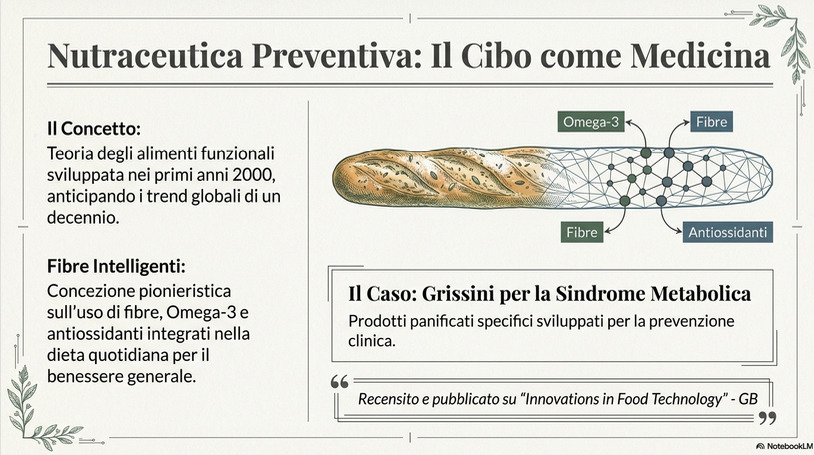 Gli Alimenti Funzionali. I grissini con Fibre 