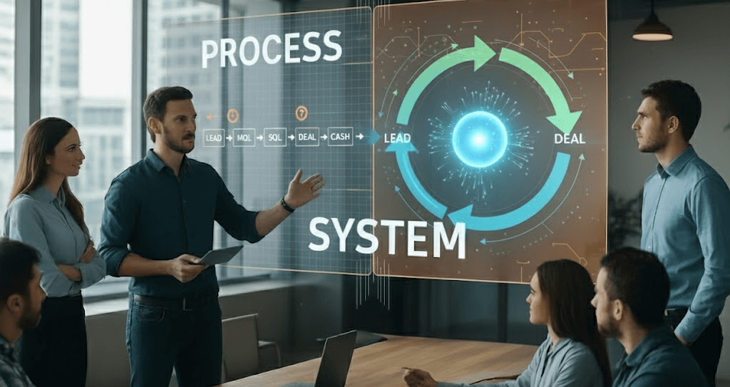 system vs process