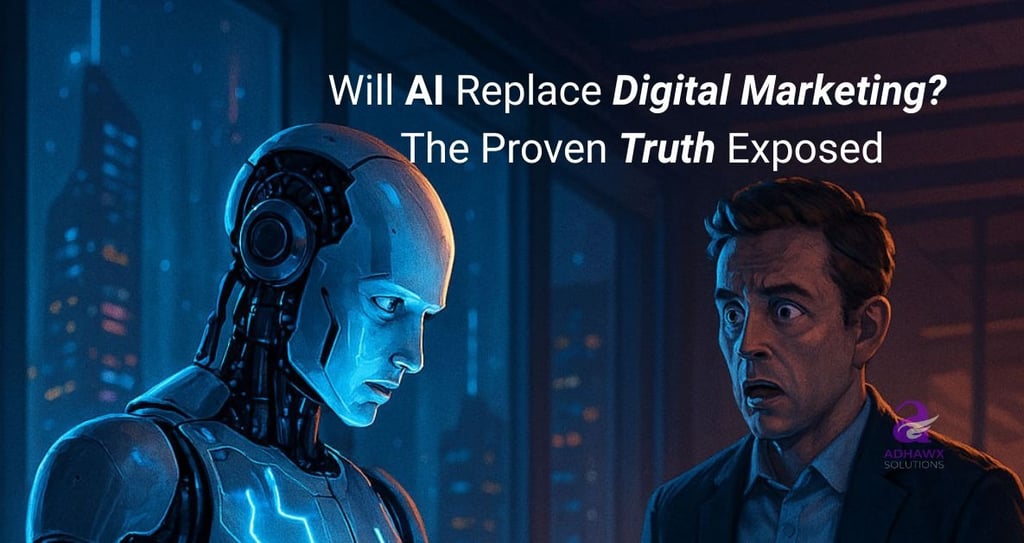 AI replacing digital marketing tasks while shaping the proven future of marketing strategies