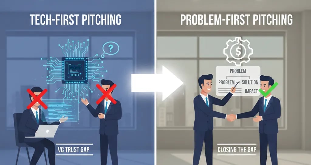 Tech-First vs Problem-First Pitching: Closing the VC Trust Gap