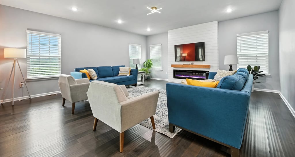 Interior living space of a residential property in Downingtown, PA