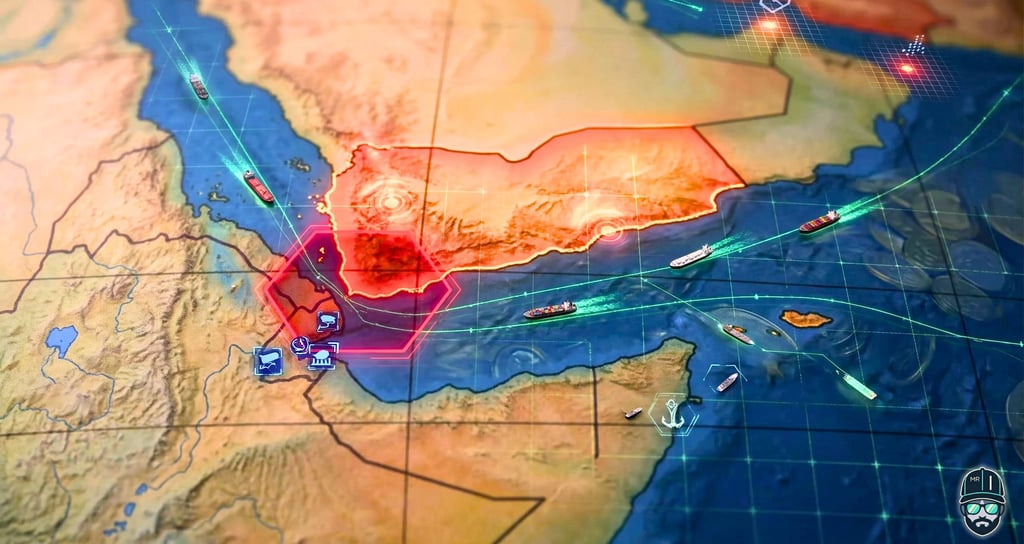 Bab-el-Mandeb The gate of Grief
