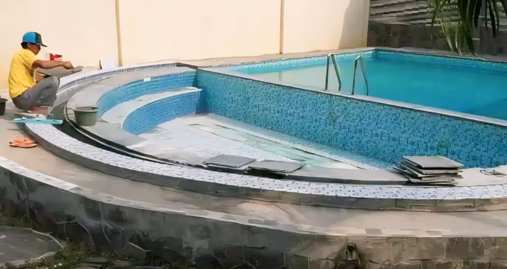 inspeksi kebocoran kolam renang oleh dayanapool
