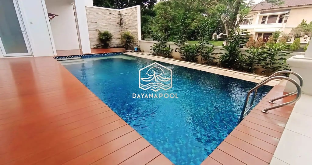 Kolam renang di perumahan yang dibuat oleh dayanapool