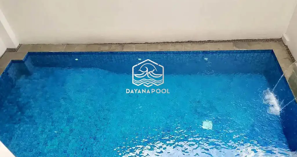 Kolam renang desain elegan di Cilegon buata dari tim dayanapool