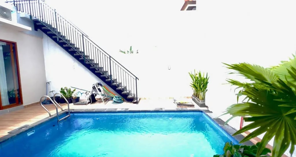 Kolam renang desain elegan di banten buata dari tim dayanapool