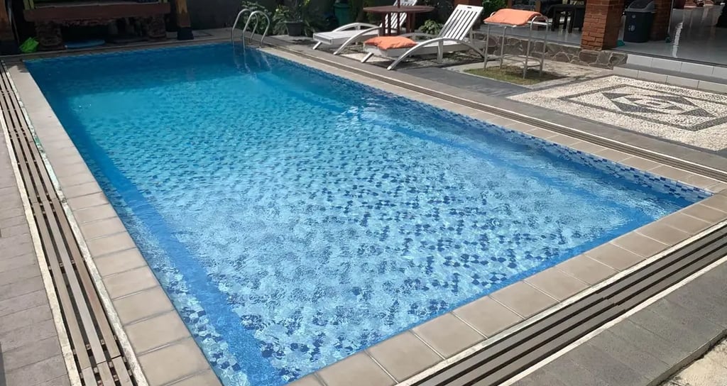 Kolam renang desain elegan di Surakarta buata dari tim dayanapool