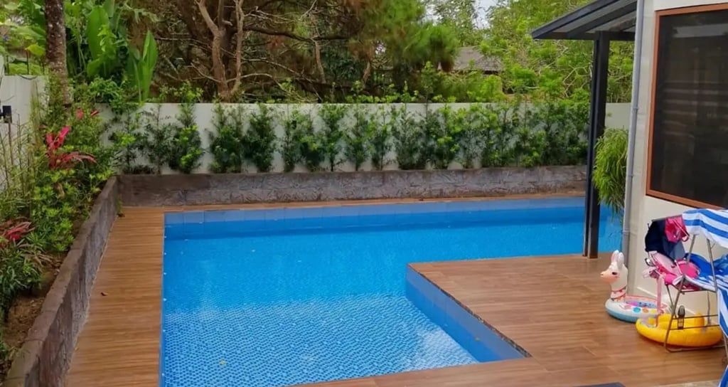 Kolam renang desain elegan di Pekalongan buata dari tim dayanapool