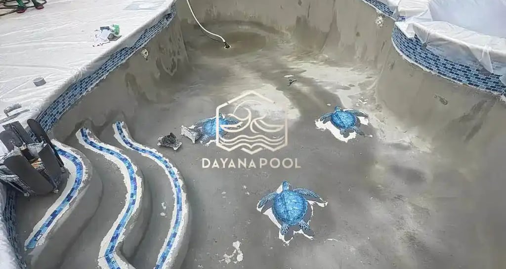 renovasi kolam renang alam yang bocor