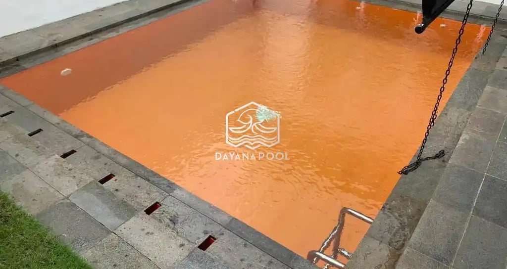 kolam renang over flow.