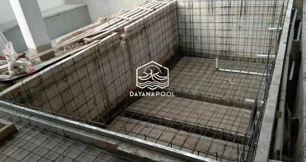 Pembesian Gelaran Kolam renang oleh dayanapool
