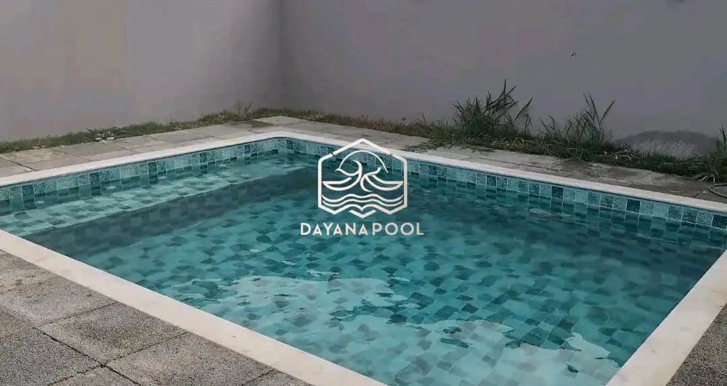 kolam renang mozaik garapan dayanapool