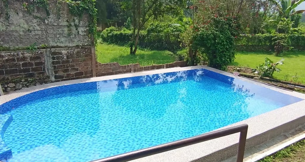 Kolam renang desain elegan buatan dari tim dayanapool