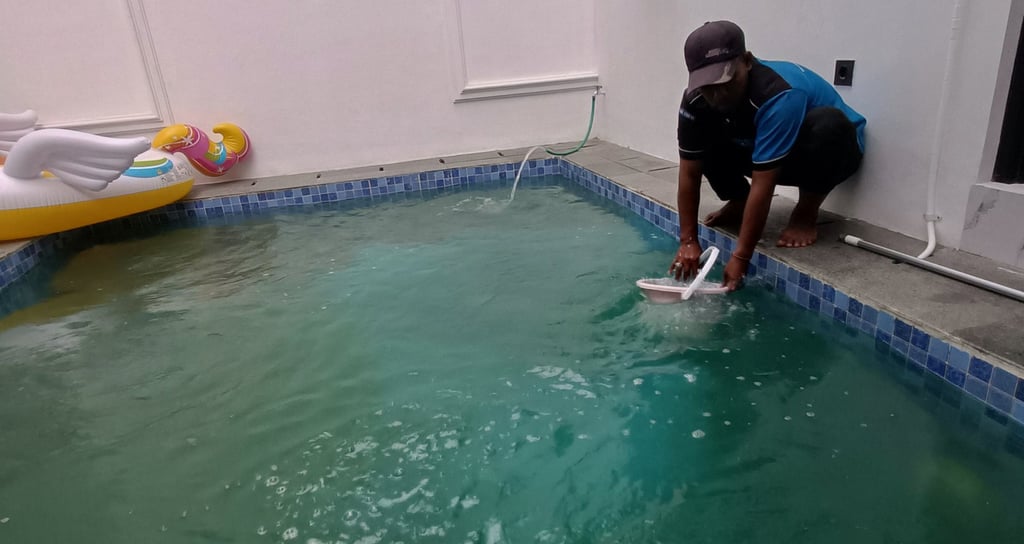 Maintenance kolam renang di Gasibu oleh dayanapool