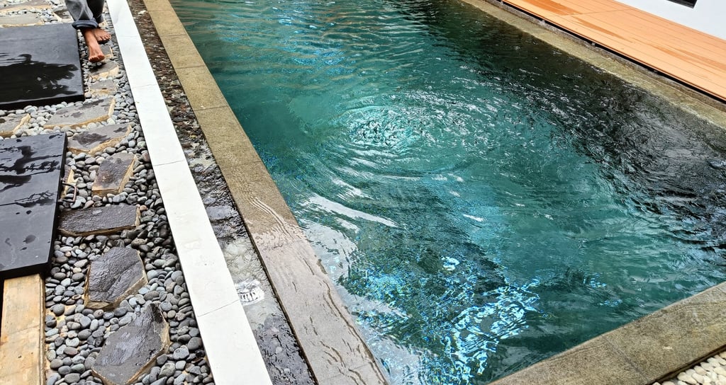 Kolam renang desain elegan buatan dari tim dayanapool