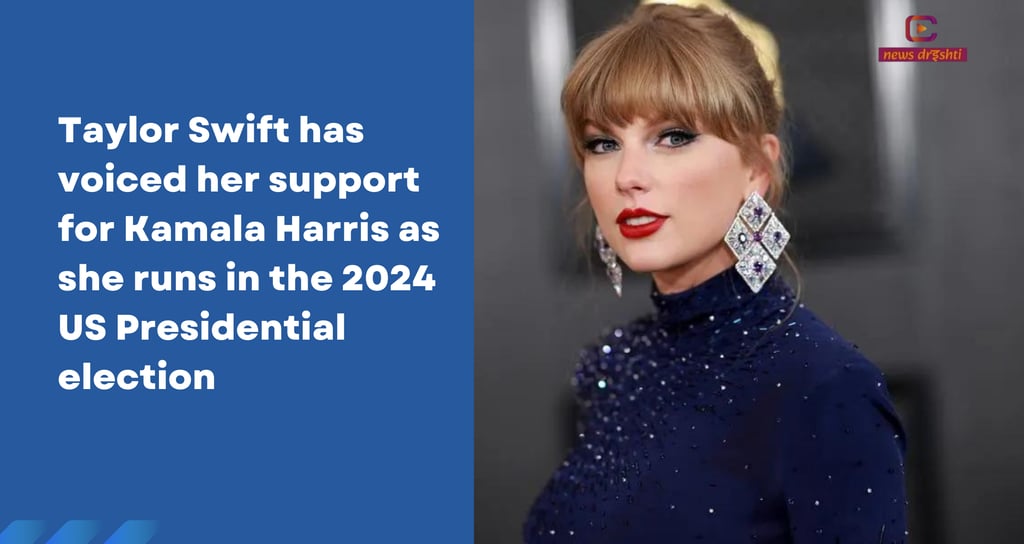 Taylor swift support kamala harris