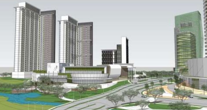 Masterplan Bangunan Campuran di Bogor