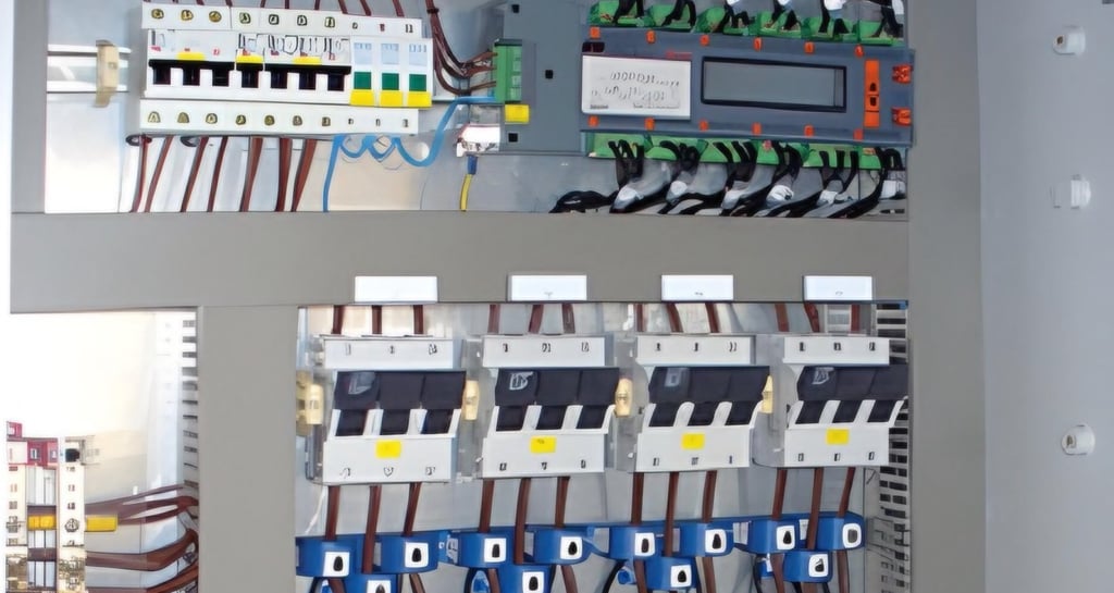 Многофидерная система измерений с счетчиком SATEC BFM