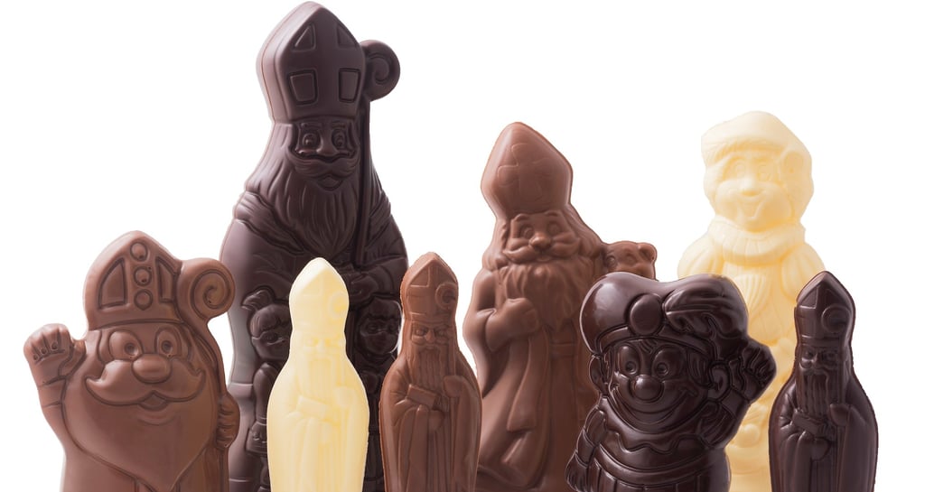 Verschillende Chocolade Sinterklaas figuurtjes