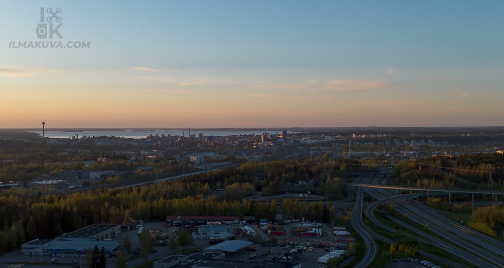Tampere maisemakuva ilmasta | ilmakuva.com
