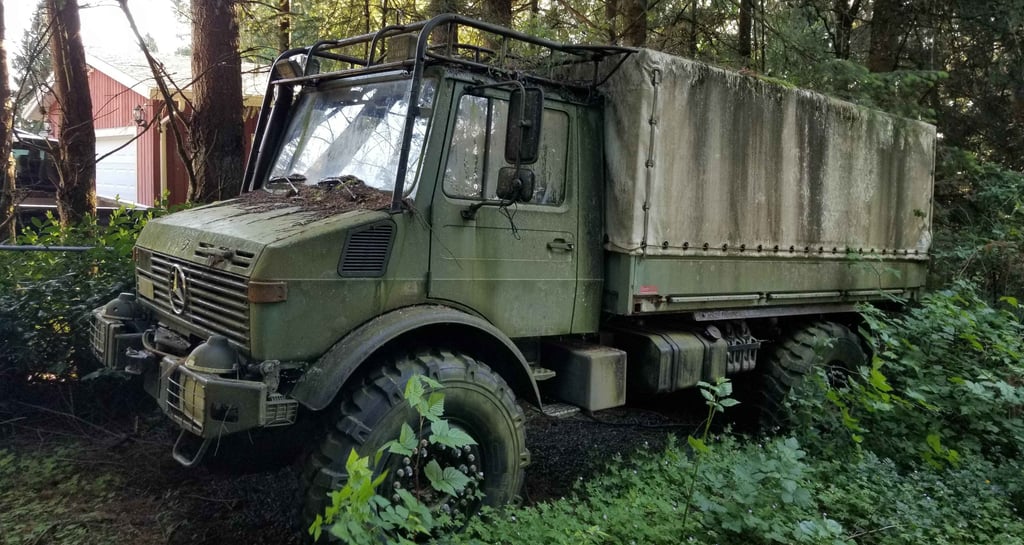 The stories this Unimog can tell. The history that it has changed.
