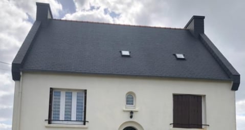 Peinture toiture Morlaix