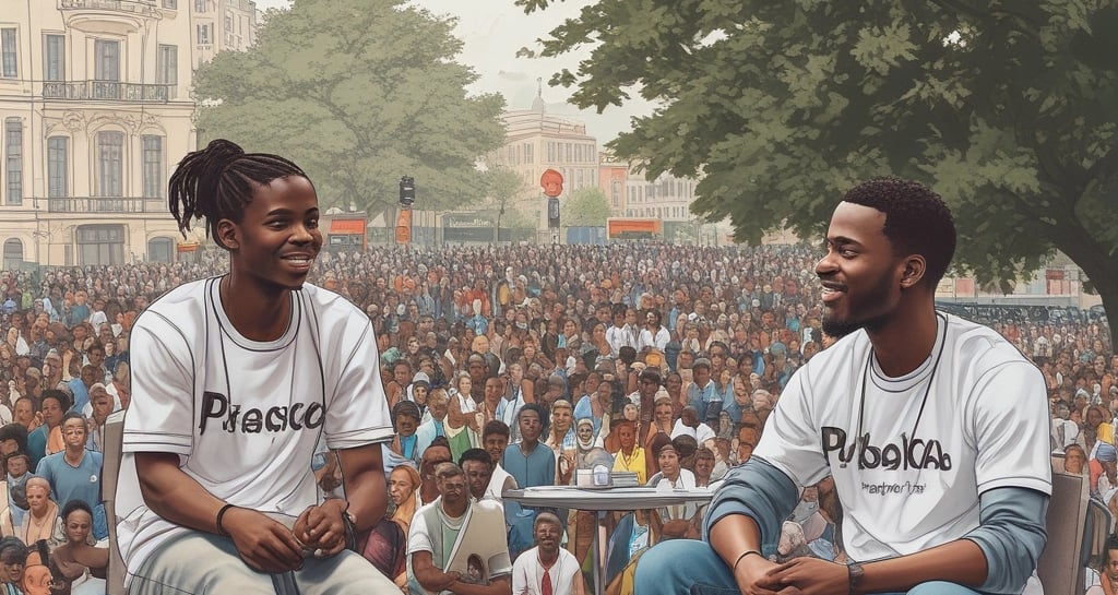 a white toy with a black nose