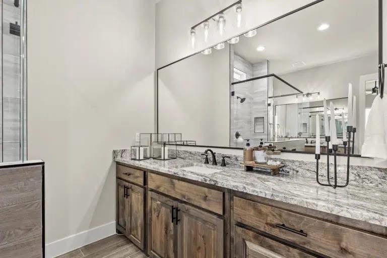 Bathroom remodel driftwood