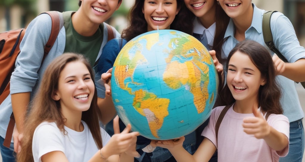 low-angle photography of four girls throwing mortar hat near outdoor during daytime