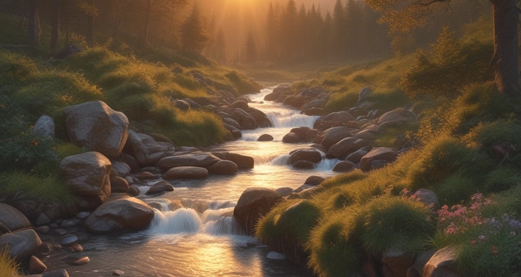 A serene massage room with soft lighting and calming decor.