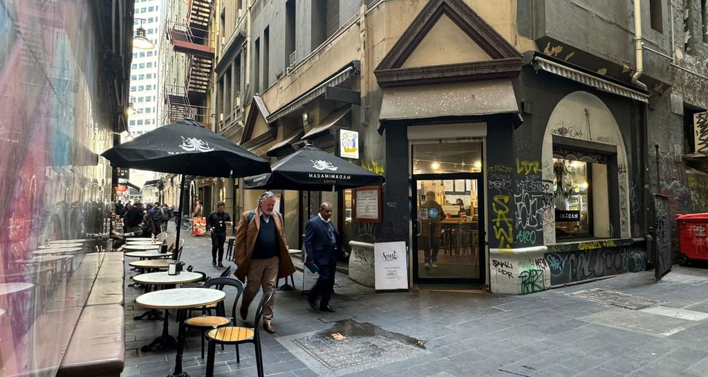 Cafe AZU Melbourne café