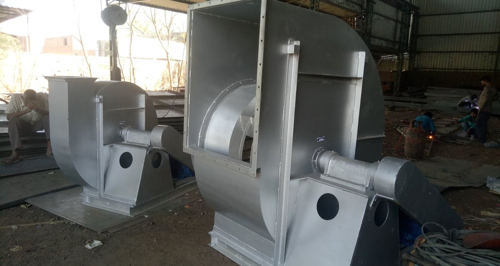 Centrifugal Fans for Industrial use | Primeairtech Engineers And Febricators