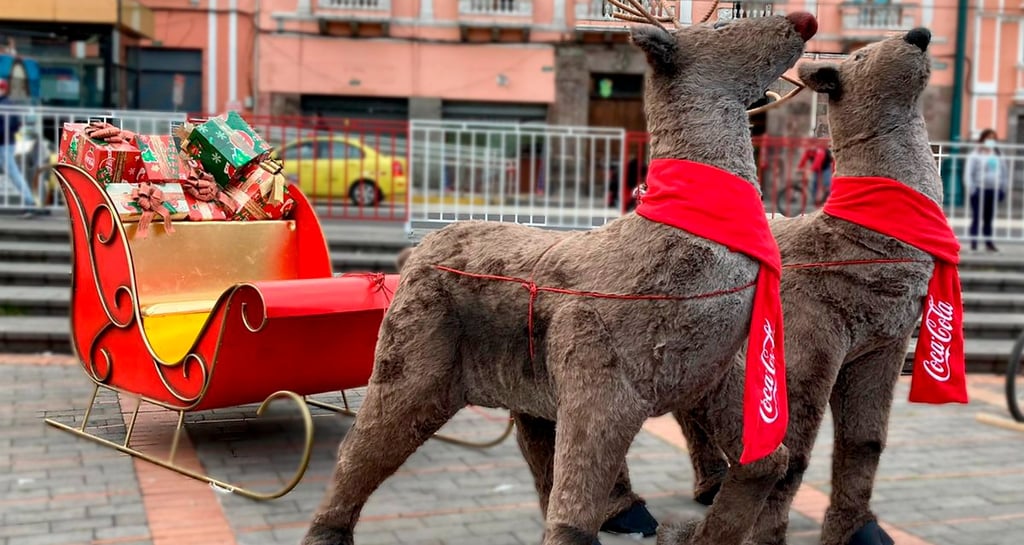 alegoria renos navideños