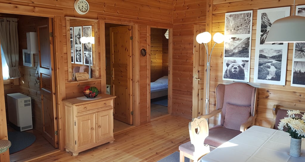 Wohnbereich Ferienhaus Kanada in Viechtach