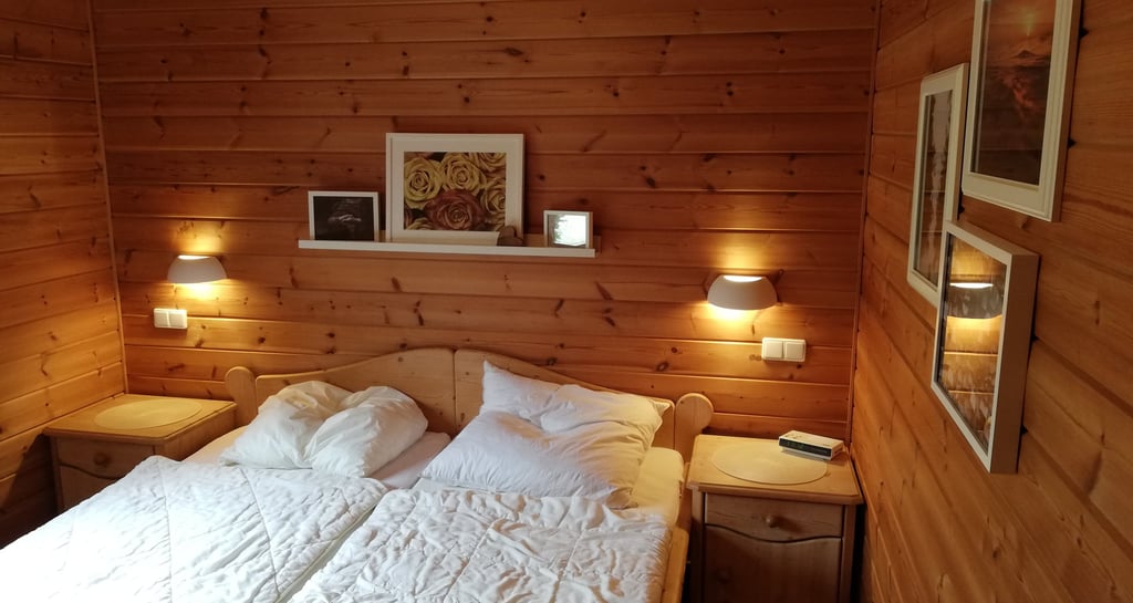 Schlafzimmer Ferienhaus Kanada in Viechtach