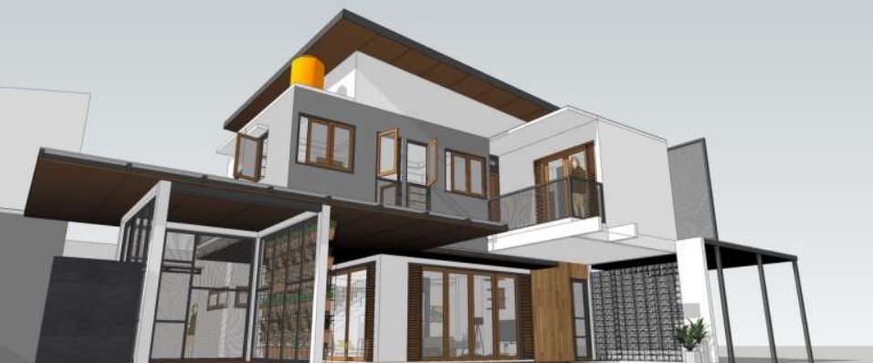 Desain Rumah Tinggal di Karawang
