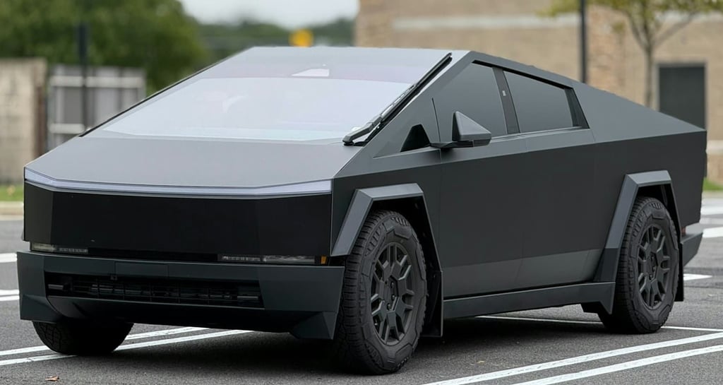 Cybertruck window tint