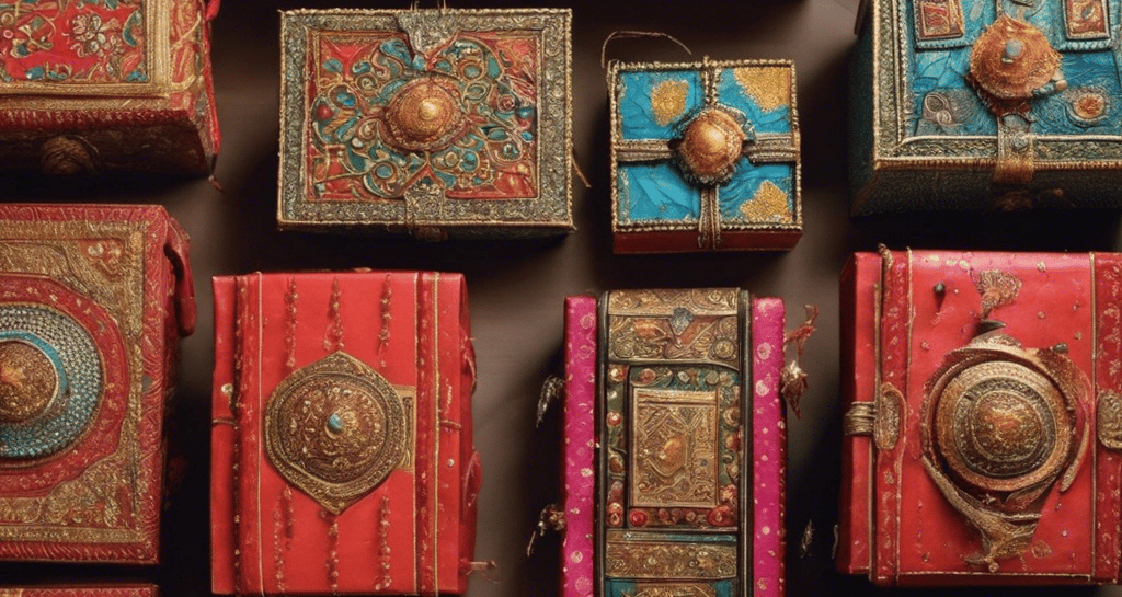 a man holding a baby in his arms