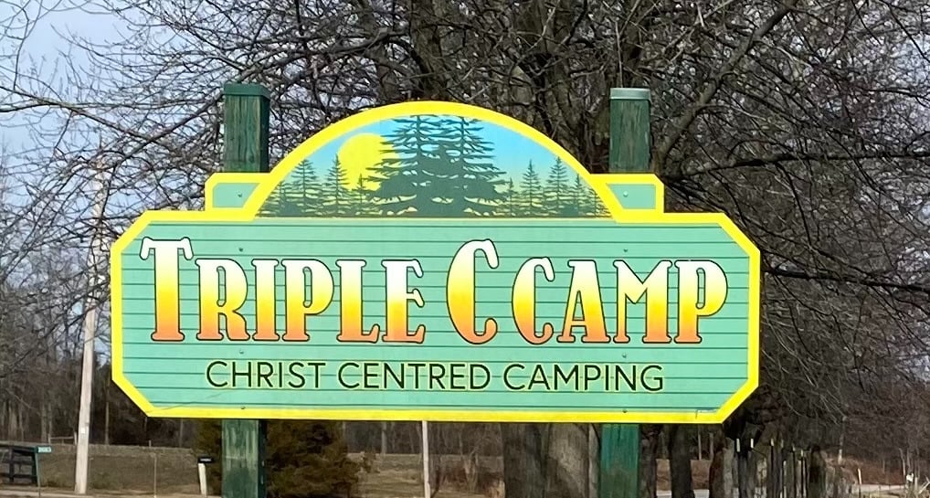 camp sign