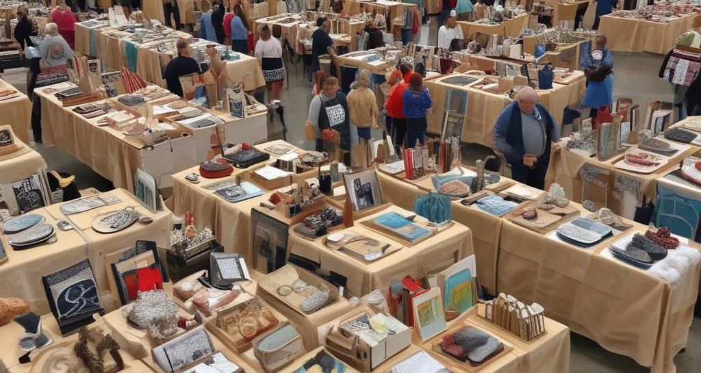 a group of people sitting at a table with computers