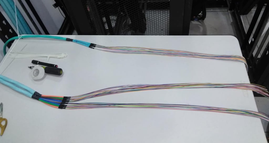 fiber backbone cabling in Denver commercial facility