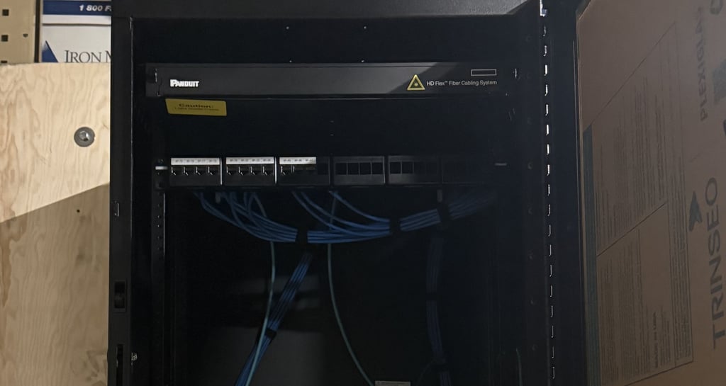 fiber patch panel and enclosure installation Denver