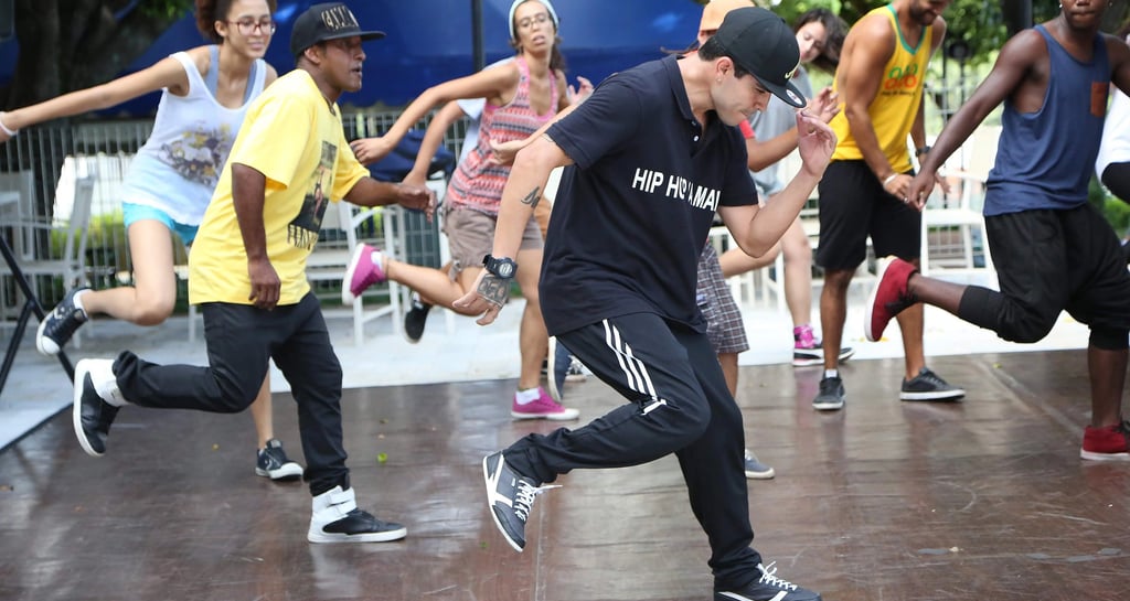 Usualdance JAM (antiga Jam do Asfalto) durante seu espetáculo solo no SESC Rio Preto